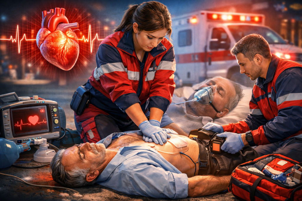 Paciente adulto em ambiente hospitalar no pós-operatório recebendo fentanil por infusão intravenosa, representando riscos invisíveis associados ao uso de opioides.